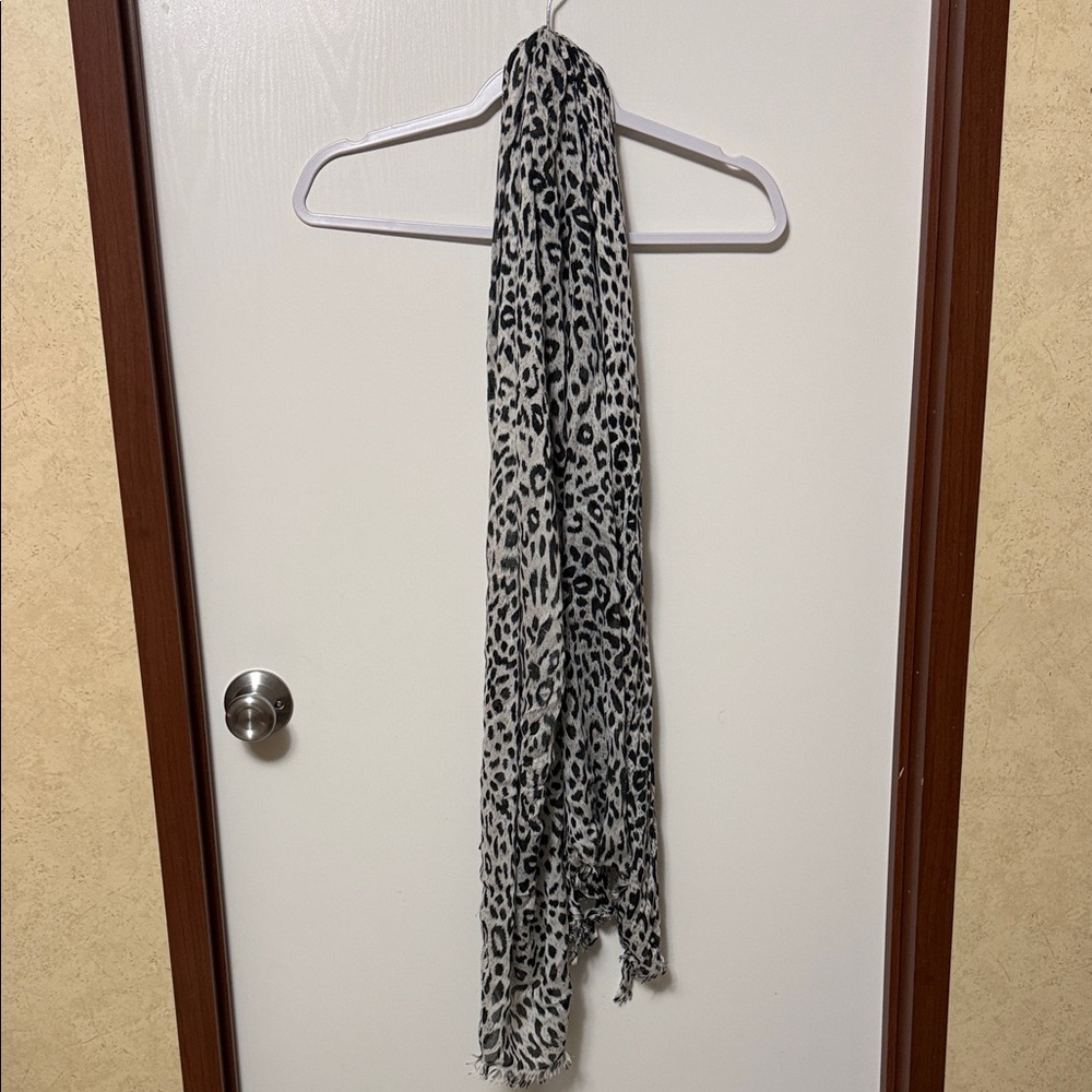 Leopard Print Scarf
